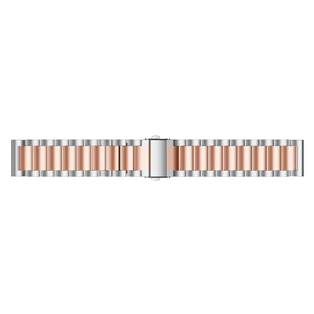 20mm triple bead stainless steel watch strap for Samsung Galaxy Watch - Rose Gold