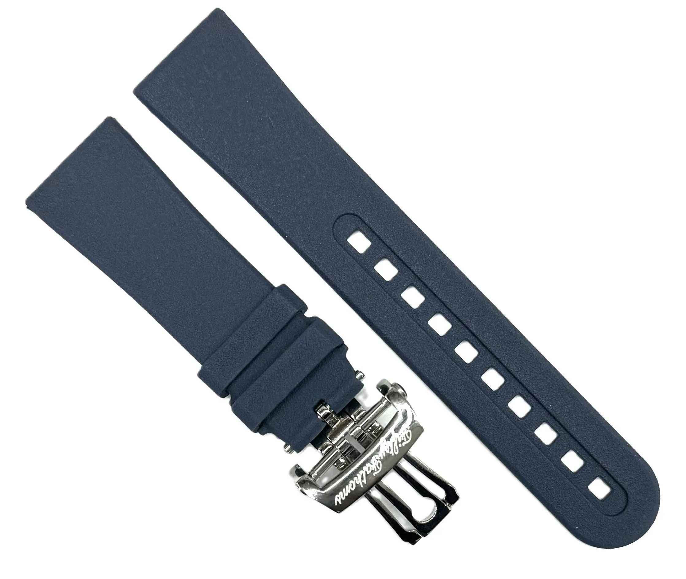 23x17 mm High-Quality Rubber Watch Band for BLANC PAIN Watches