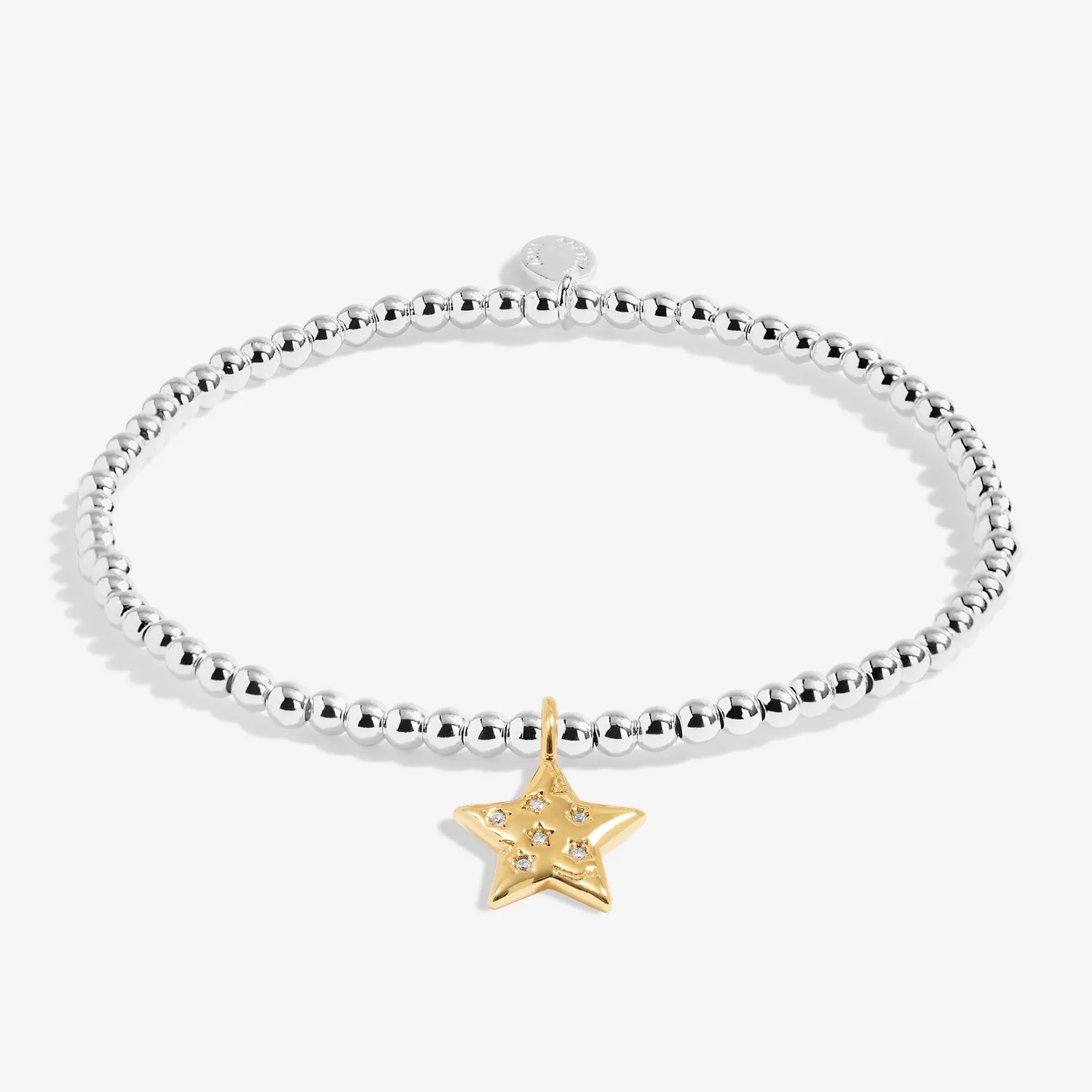 A Little Written The Stars Silver Gold Plated Bracelet 7410