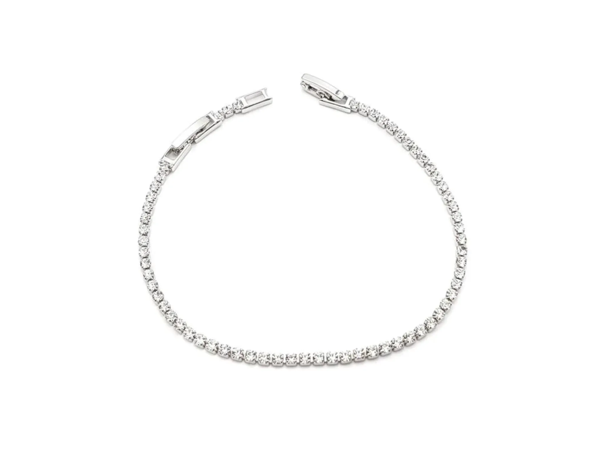 Abbie - Delicate Bridal Tennis Bracelet