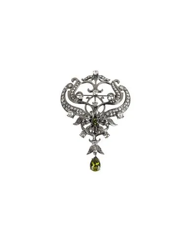 Alberta Ferretti Women Brooch Silver -- --