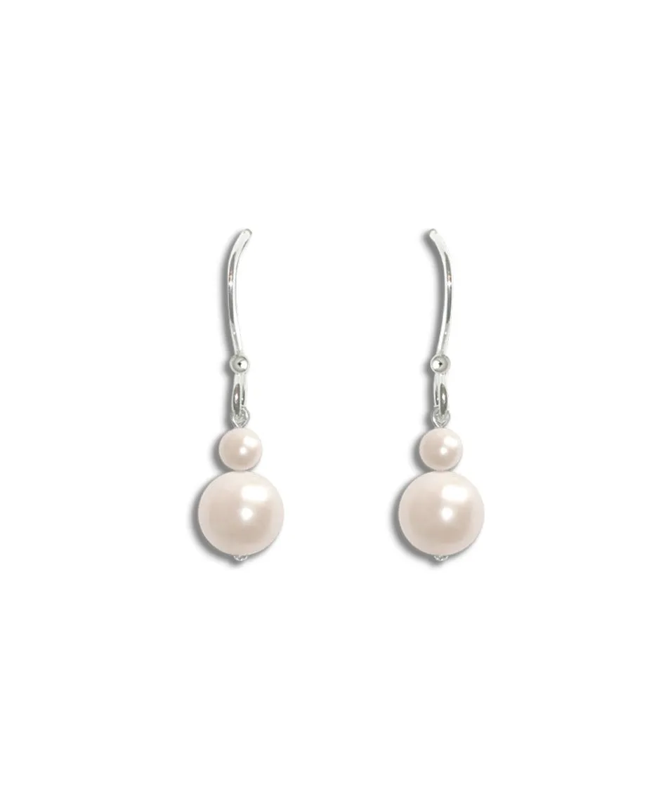 Angel Pearl Wedding Earrings