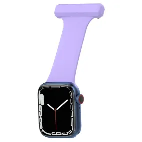 Apple Watch (38/40/SE/41/42mm) Sygepleje Silikone Urrem - Lilla