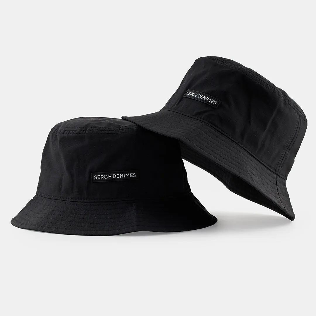 Black Logo Bucket Hat