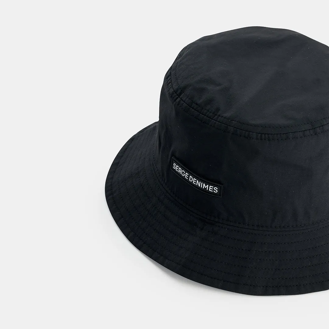 Black Logo Bucket Hat