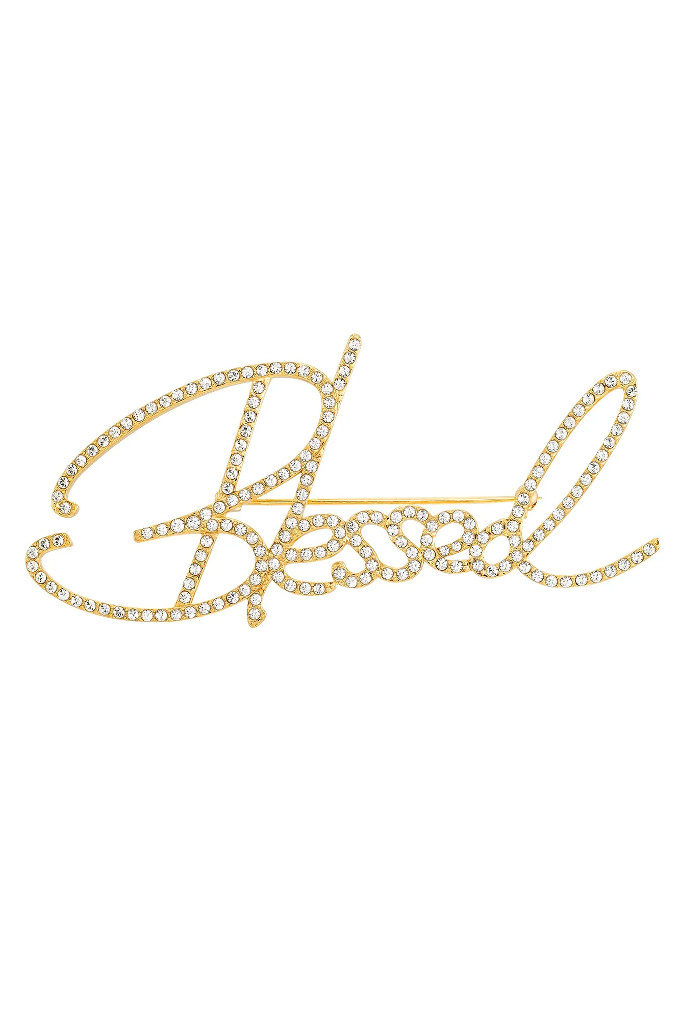 Blessed Nameplate Pin