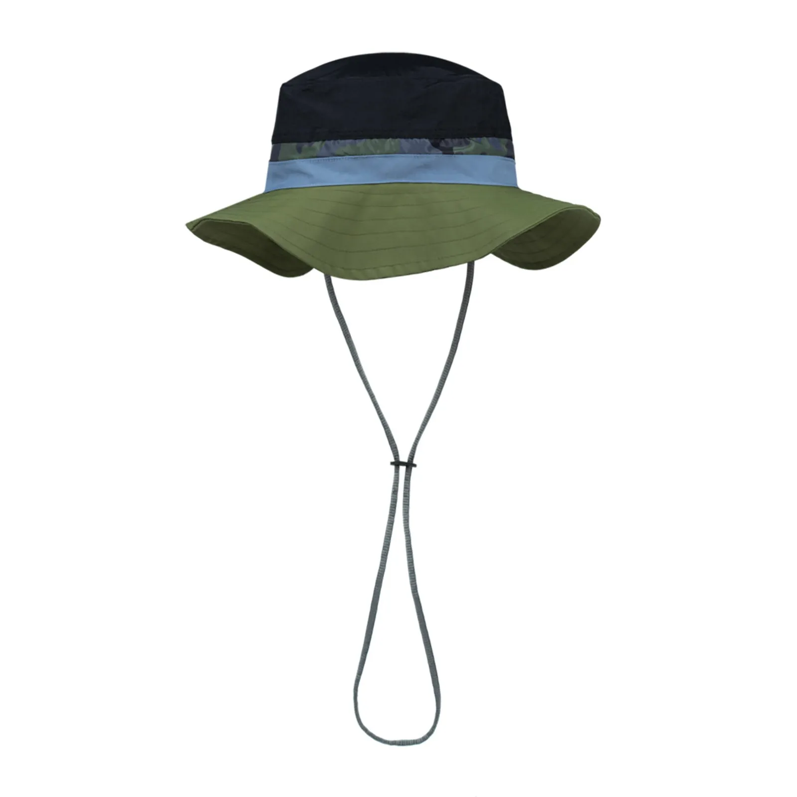 Buff Unisex Explore UPF 50 Outdoor Walking Sun Booney Bucket Hat - Forest