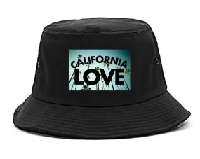 California Love Cali Palm Trees Bucket Hat