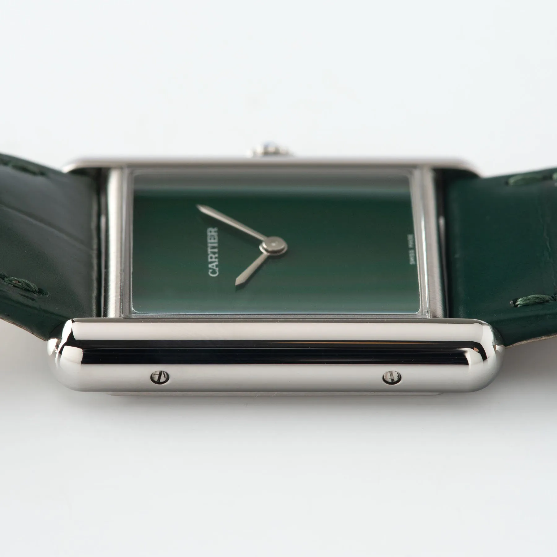 Cartier Tank Must 2021 Large Size with Green Dial