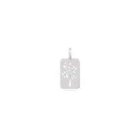 CHARM pendant, silver-plated