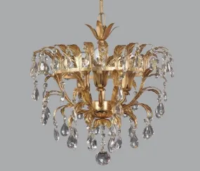 Classically Designed Gold Ceiling Light With Premium Elements