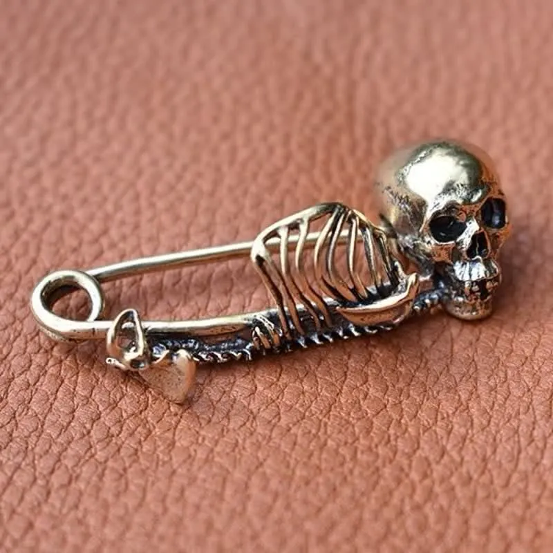 Dark Elegance Mystic Skull Brooch