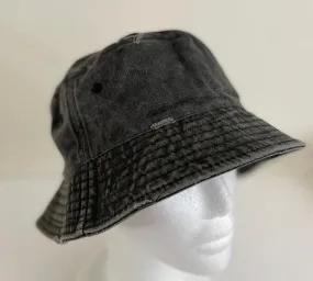 Distressed Cotton Bucket Hat