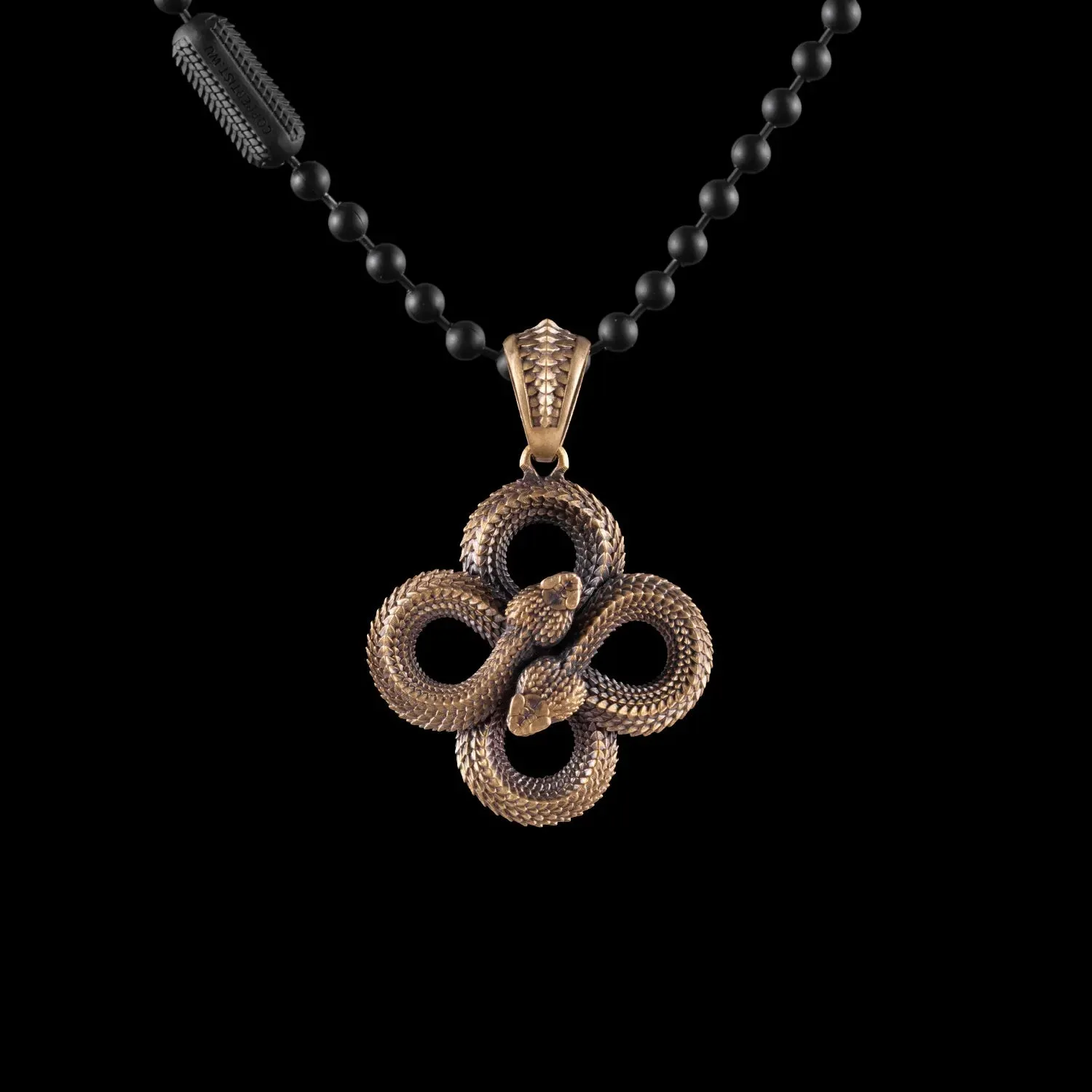 Double Snake Pendant