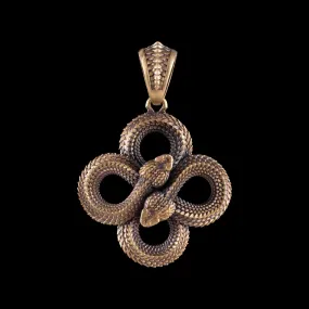 Double Snake Pendant