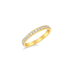 Ellie Vail Velia Dainty Eternity Band Ring