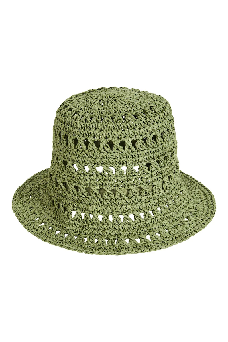 Esme Bucket Hat, Olive