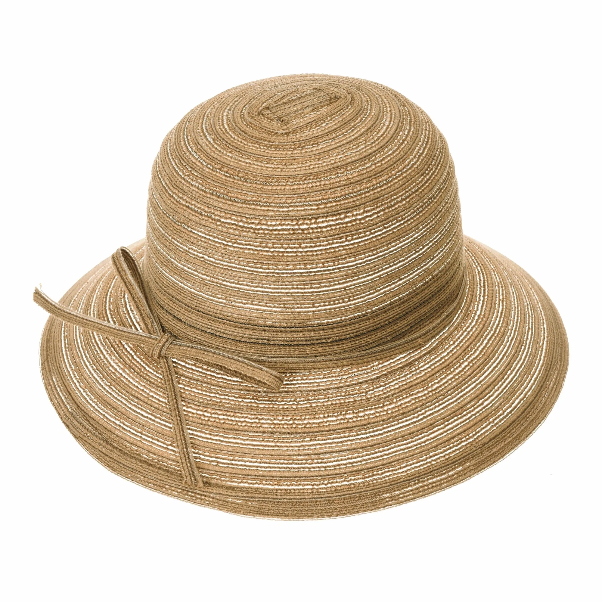 Flanging Straw Sun Hat Bocassi Summer Bowler For Women SLH1035