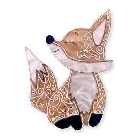 Ginger the fox 🦊 - Brooch