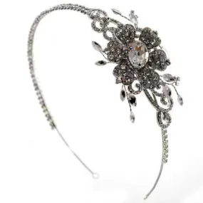 Gratzia Swarovski Crystal Flower Headband