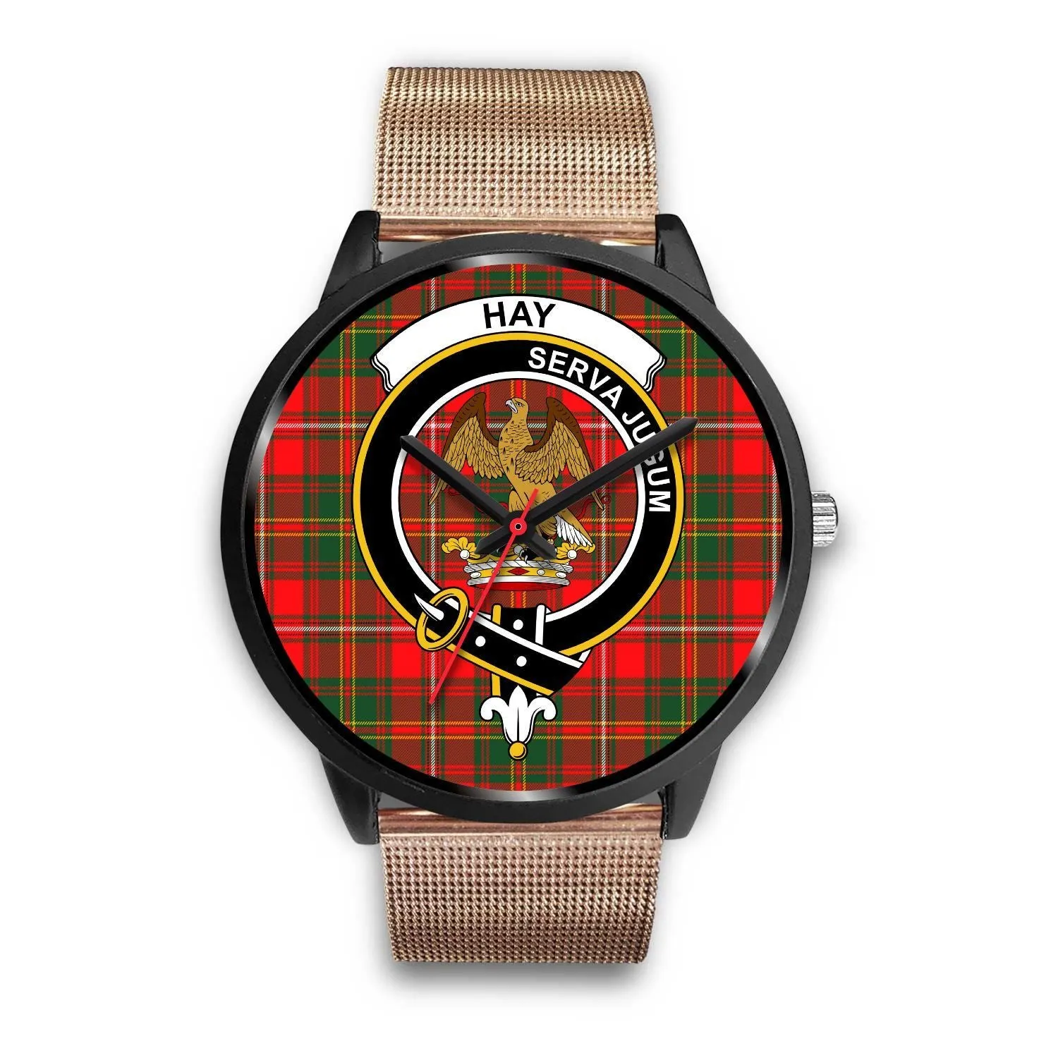 Hay Modern Clan Badge Tartan Black Watch