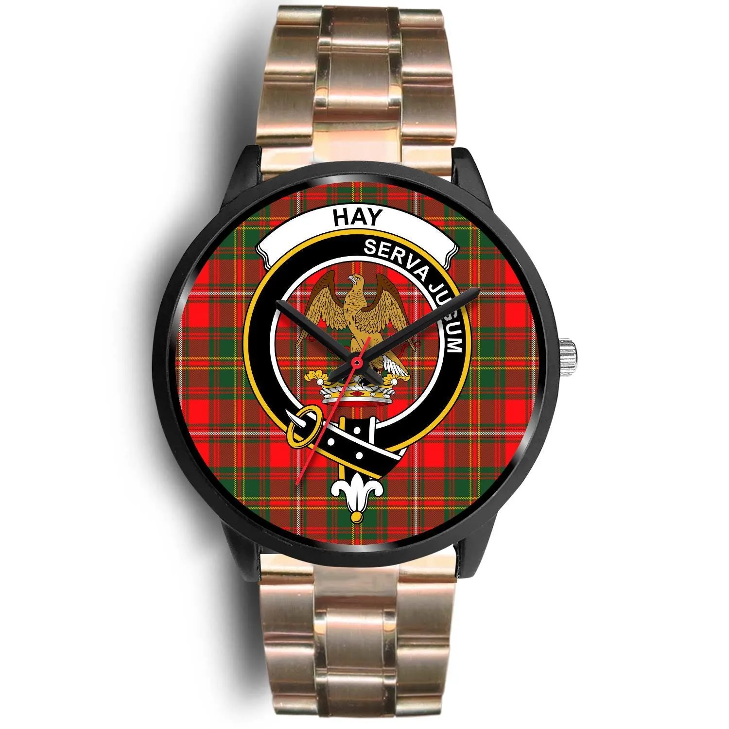 Hay Modern Clan Badge Tartan Black Watch