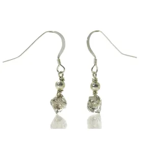 Herkimer Diamond Earrings with Sterling Silver Earwires