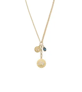 Internal Compass, Reverie & Forever Pair : Medium Mixed Belcher Extension Necklace