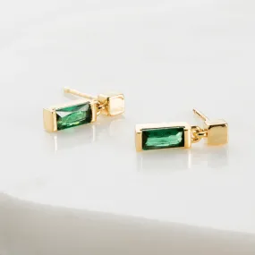 Kate Earring | Emerald