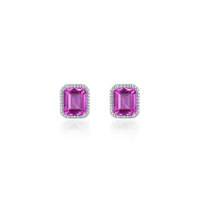 Lafonn October Birthstone Solitaire Stud Earrings BE008TMP00