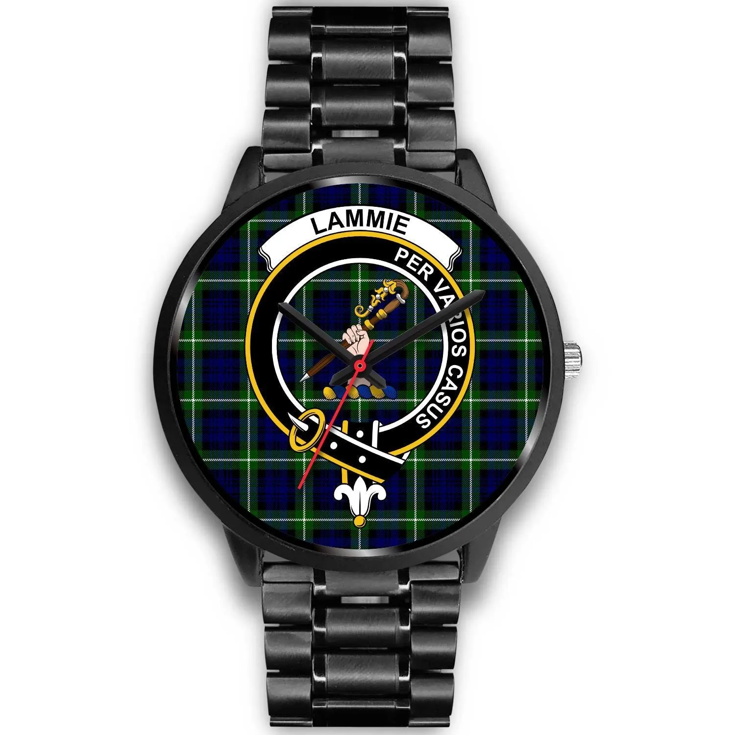 Lammie Clan Badge Tartan Black Watch