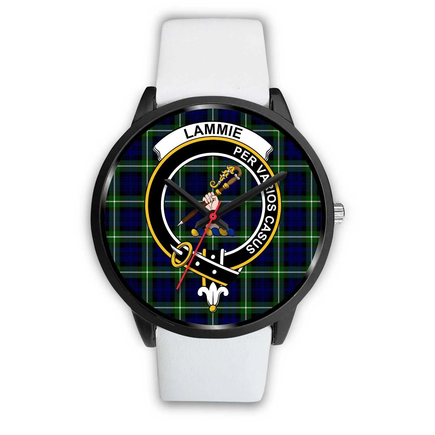 Lammie Clan Badge Tartan Black Watch