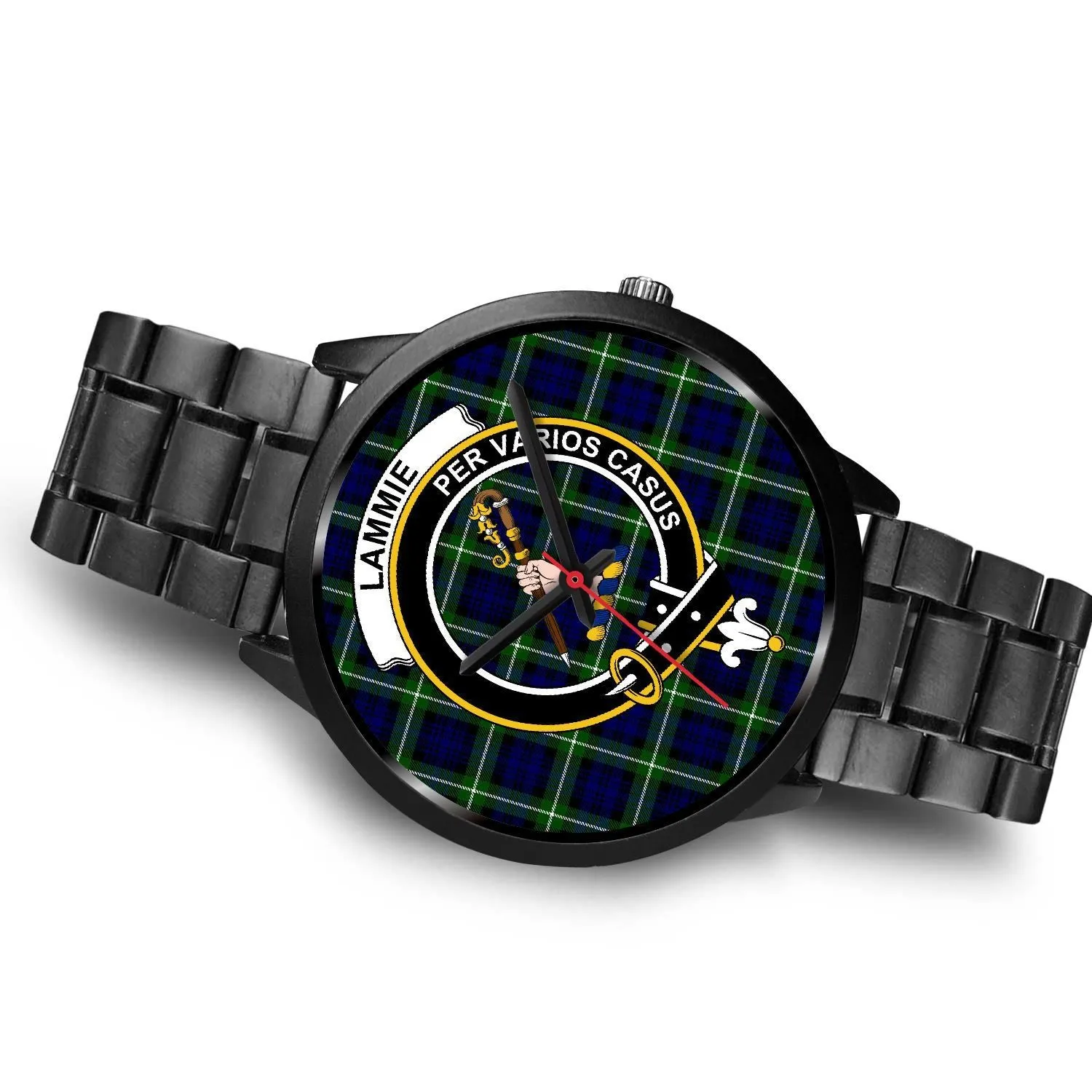 Lammie Clan Badge Tartan Black Watch