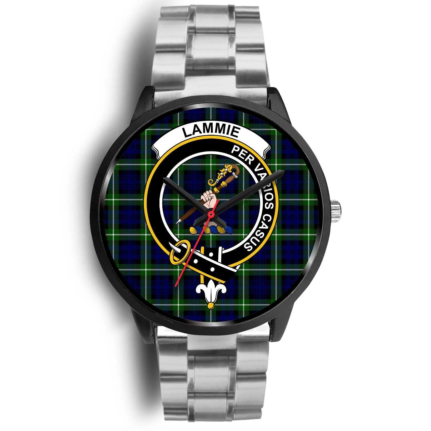 Lammie Clan Badge Tartan Black Watch