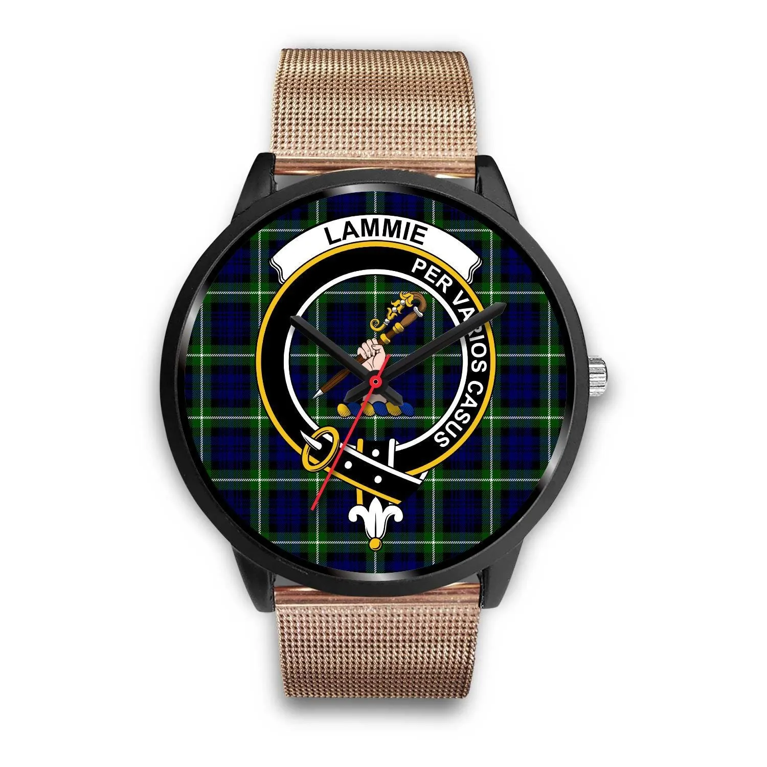 Lammie Clan Badge Tartan Black Watch