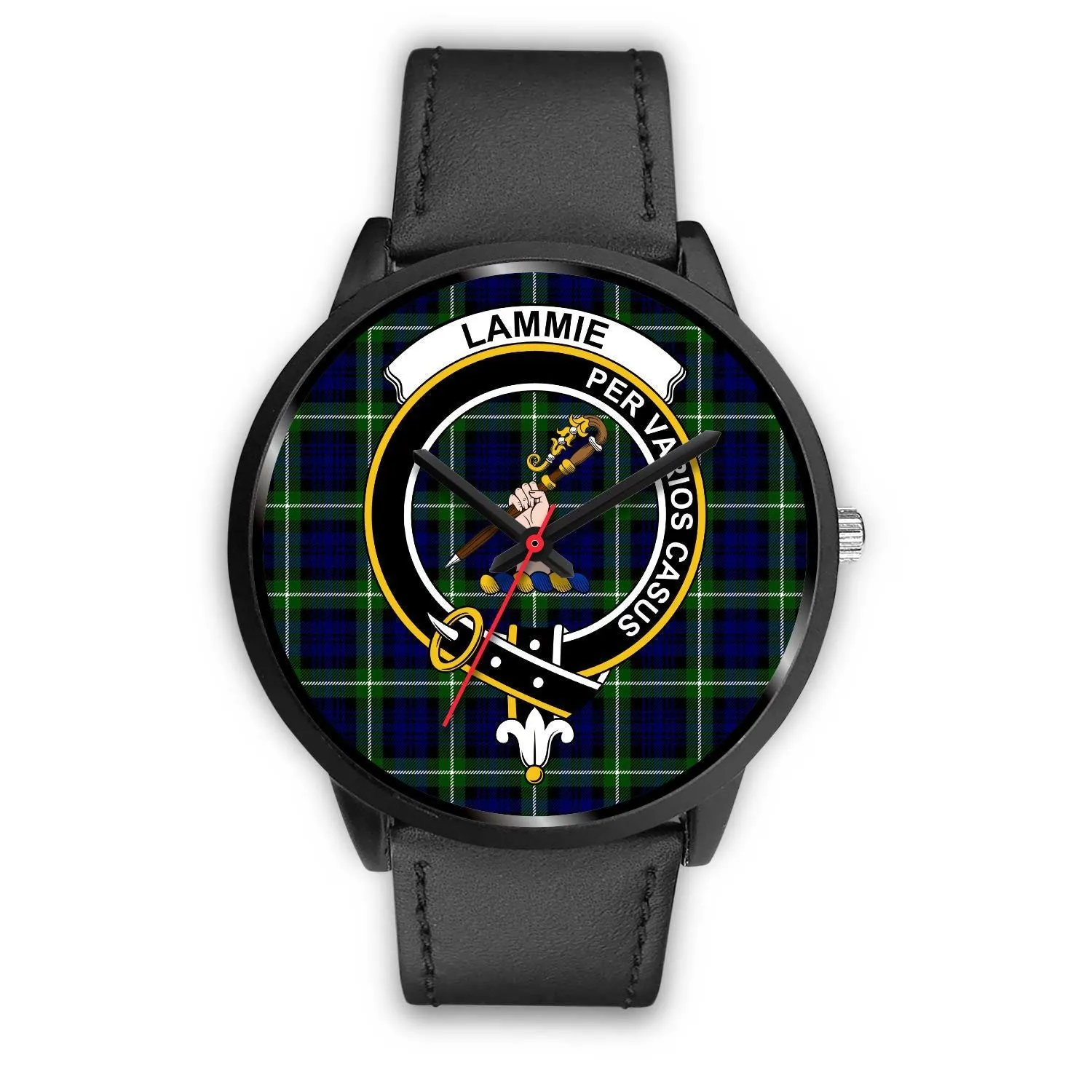 Lammie Clan Badge Tartan Black Watch