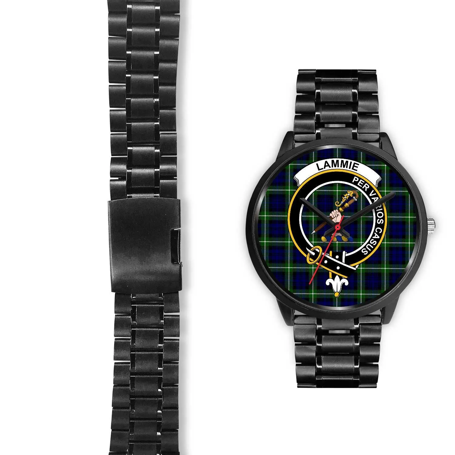 Lammie Clan Badge Tartan Black Watch