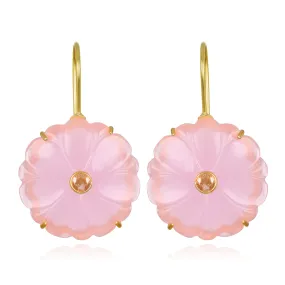 Magnolia Earring-Blush Pink