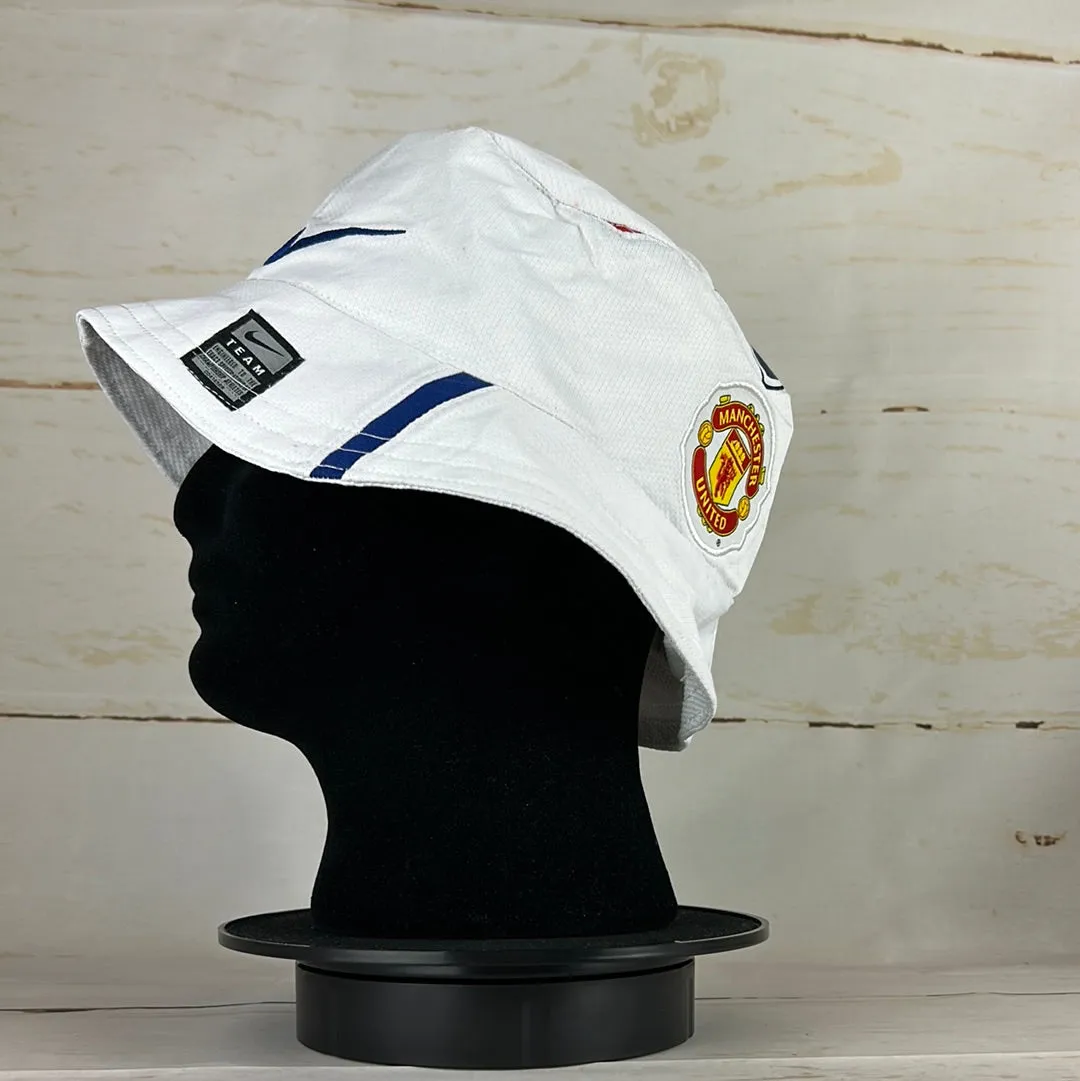 Manchester United 08/09 Upcycled Away Shirt Bucket Hat