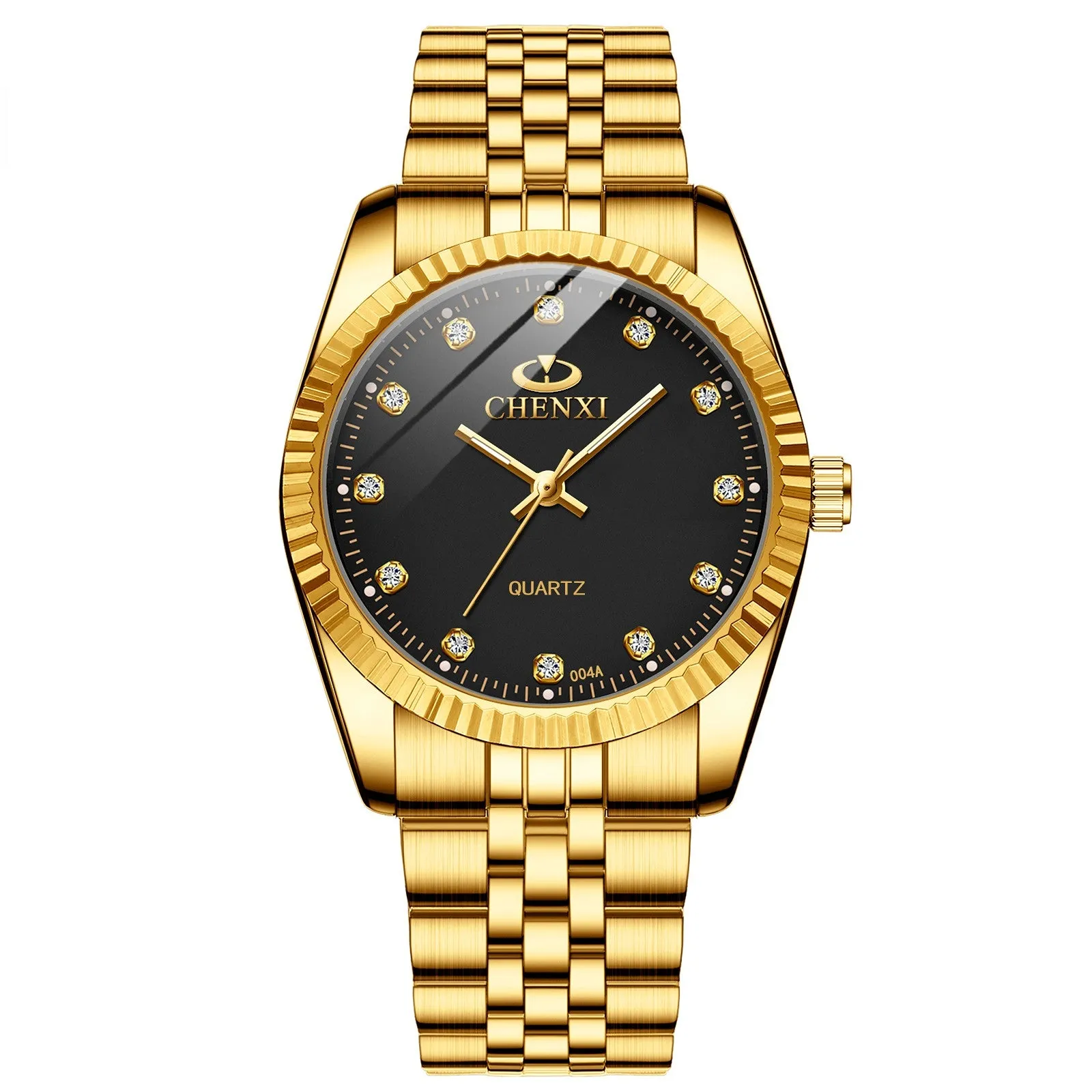 Men's Women's Watch Waterproof Business Watch Watch Watch Female Men's Golden Couple Watch