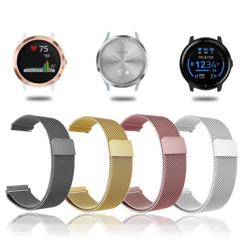 Milanese Straps Compatible with the Huawei Honor Magic Watch 2