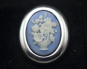 Milor - Vintage Sterling Silver Wedgwood Style Brooch/Pendant