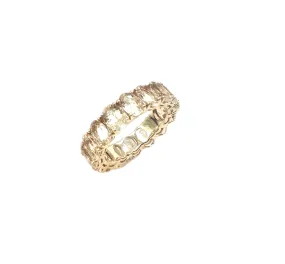 Morganite Eternity Ring