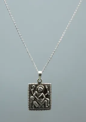 Narasimha  Sterling Silver 925 Pendant