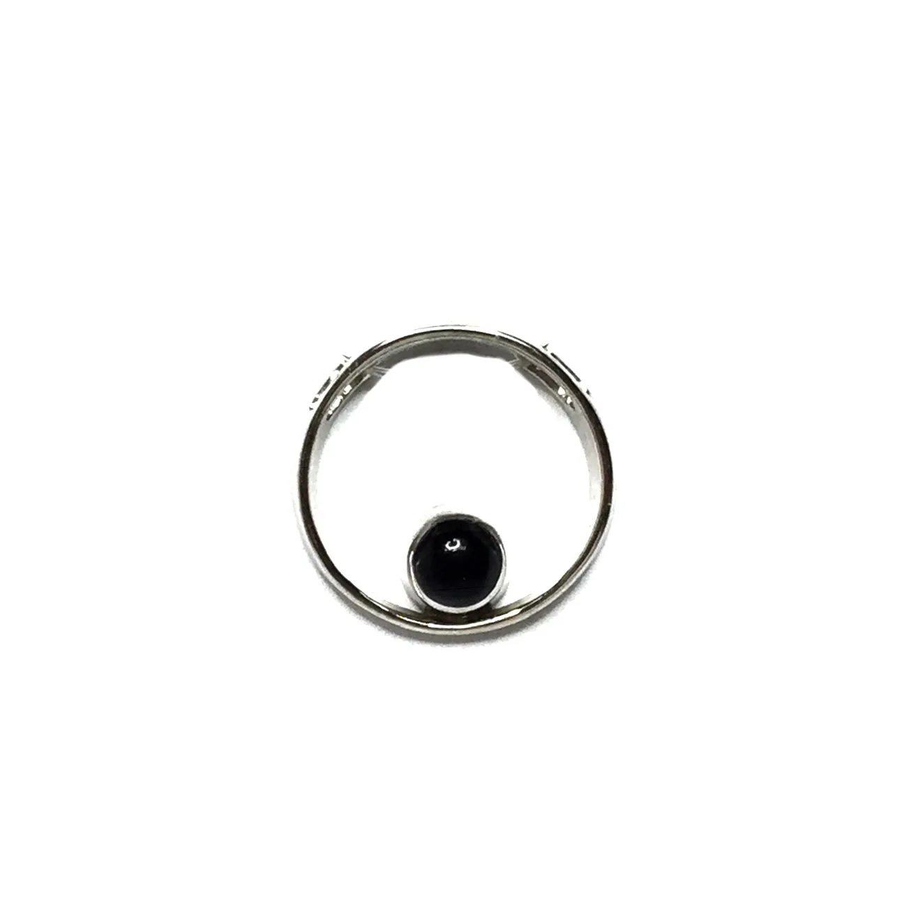 Onyx Round Inlay Circle Design Pendant