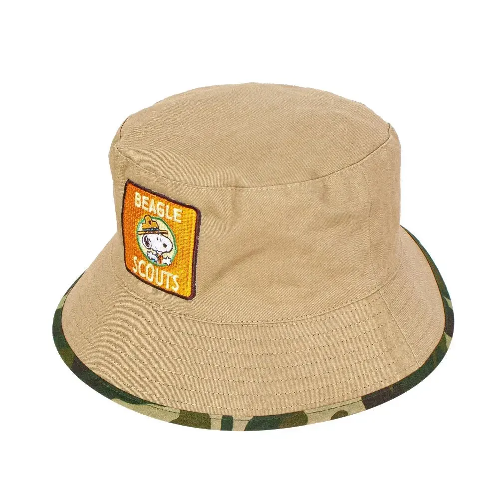 Peter Grimm Peanuts Beagle Scout Bucket - Cotton Bucket Hat