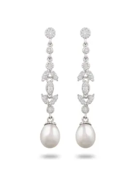 Primrose Freshwater Pearl Vine Earrings