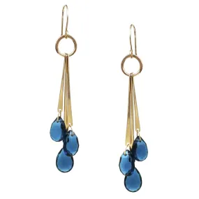 Revere Blue Quartz Earrings