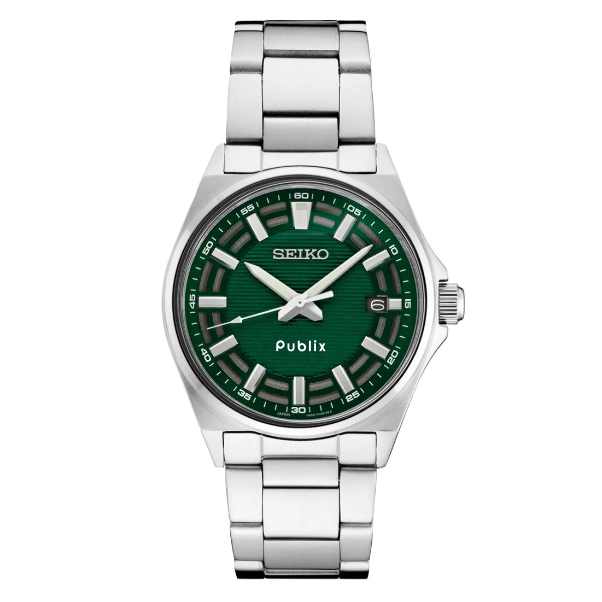 Seiko Rugged Model Quartz with Green Dial