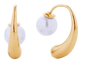 SJE310785 14K Prince Rubert Drop Pearl Earrings